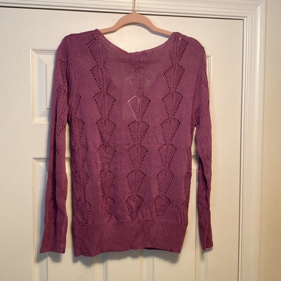 Brand New BloomChic Mauve Knit Sweater…size 10 - Picture 2 of 4